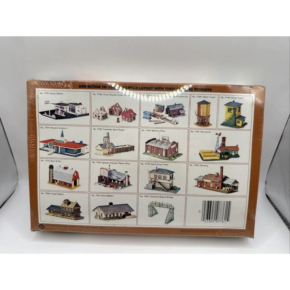 Tyco Kit Arlee Station Lot 7761 HO Building Kit NOS Unopened New Old Stock